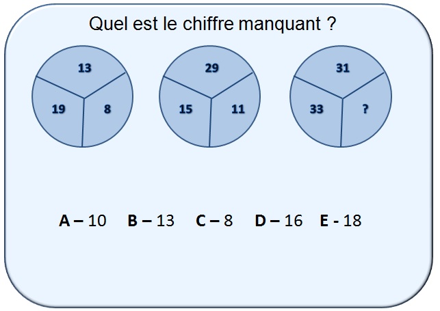 QCM TESTS DE LOGIQUE. TEMPS 40 mn